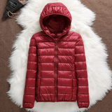 Lieke | Veste intermédiaire, rouge foncé