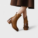 Carina | Bottines en cuir
