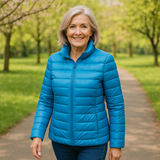 Femke | Veste intermédiaire, bleu ciel