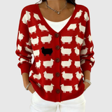 Coralie | Cardigan en tricot à boutons confortable