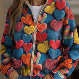 Madeline - Modèle de tricot à texture Hartjes multicolore