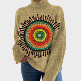 Teresa - Pull en Tricot Artistique