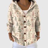 Océane | Cardigan en tricot confortable avec capuche