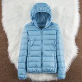 Fleur | Veste intermédiaire, bleu clair