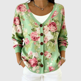 Lucie | Cardigan en tricot confortable avec boutons