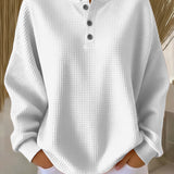 Michèle – Pull femme élégant avec boutons