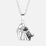 Collier avec pendentif de chien