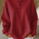 Michèle – Pull femme élégant avec boutons