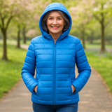 Tess | Veste intermédiaire, bleu ciel