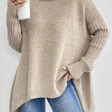 Brigitte™ pull long – Élégant & intemporel