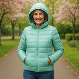 Fenna | Veste intermédiaire, vert menthe