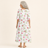 Thais - Robe longue fluide chic et confortable