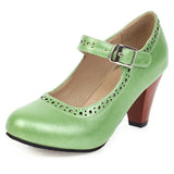 FLEUR | MARY JANES À TALON RÉGLABLE