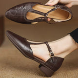 MARIEKE | CHAUSSURES MARY JANES EN CUIR