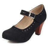 FLEUR | MARY JANES À TALON RÉGLABLE