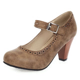 FLEUR | MARY JANES À TALON RÉGLABLE