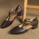 MARIEKE | CHAUSSURES MARY JANES EN CUIR
