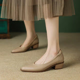 Camille | Chaussures à Talons Moyens
