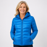 Tess | Veste intermédiaire, bleu ciel