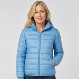 Fleur | Veste intermédiaire, bleu clair