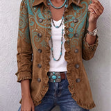 Véronique | Veste à Imprimé Paisley