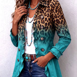 Dominique | Blazer Ombre Léopard