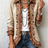Isabelle | Veste Plissée Bohème Vintage