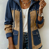 Marianne | Veste Patchwork avec Capuche