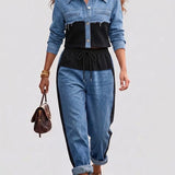 Danielle | Ensemble Veste Cropped et Pantalon Large