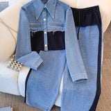 Danielle | Ensemble Veste Cropped et Pantalon Large