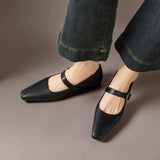 INGRID | MARY JANES AVEC BOUCLE EN OR