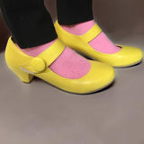 MAAIKE | MARY JANES AVEC TALON LARGE RÉGLABLE