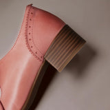 SARA | DERBY EN CUIR GRAVÉ