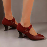 SASKIA | BOTTINES EN SUÈDE AVEC TALON
