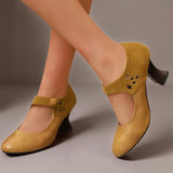 SASKIA | BOTTINES EN SUÈDE AVEC TALON
