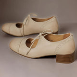 SARA | DERBY EN CUIR GRAVÉ