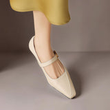 INGRID | MARY JANES AVEC BOUCLE EN OR