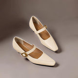 INGRID | MARY JANES AVEC BOUCLE EN OR