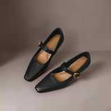 INGRID | MARY JANES AVEC BOUCLE EN OR