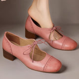 SARA | DERBY EN CUIR GRAVÉ