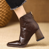 Delia | Bottines de Luxe à Talon Moyen